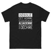 T-shirt Alsacienne noir - Désolé cet homme est déjà pris