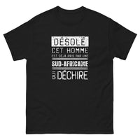 Thumbnail for T-shirt Sud-Africaine noir - Désolé, cet homme est déjà pris