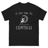 T-shirt Franche-Comté noir - Fée la pas chier, cette Comtoise