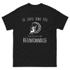 T-shirt Réunionnaise noir - Je suis la fée, la fée pas chier