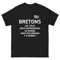Thumbnail for T-shirt Bretagne noir - Un jour nous dominerons le monde
