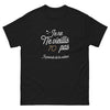 T-shirt anniversaire noir - Je ne vieillis pas, je prends de la valeur