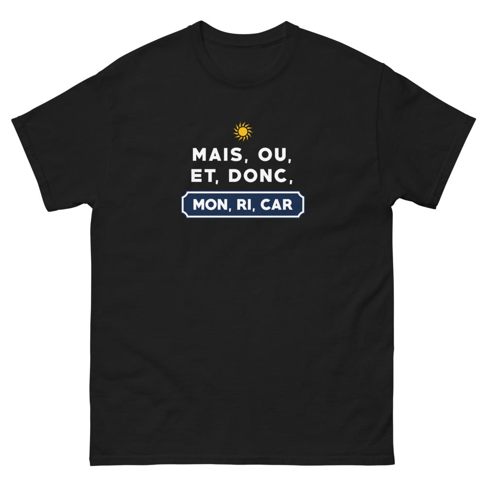 T-shirt Rhône-Alpes noir - Mais où est donc Ornicar ?