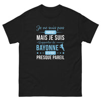 Thumbnail for T-shirt Bayonne noir - Je ne suis pas parfait mais...