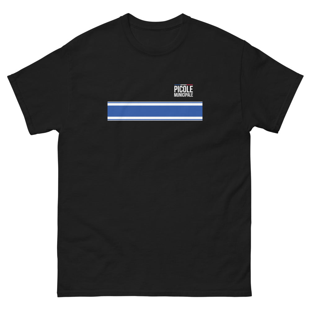 T-shirt Picole Municipale noir - l'essentiel des amateurs d'apéro