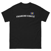 Thumbnail for T-shirt Franche-Comté noir - Fierté Régionale