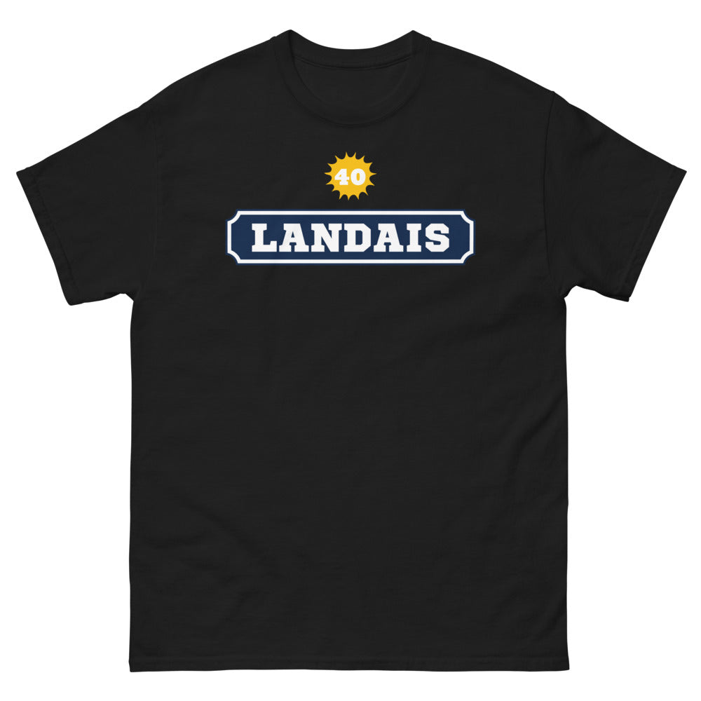 T-shirt Landes noir - Portez votre fierté avec humour