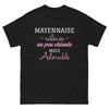 T-shirt France noir - design unique