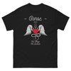 T-shirt Corse noir - Mi-Ange Mi-Démon humoristique
