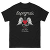 T-shirt Espagne noir - Mi Ange Mi Démon design humoristique
