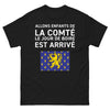 T-shirt Comté noir - Le Jour de Boire Est Arrivé