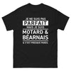 T-shirt Béarnais noir - Je ne suis pas parfait mais motard