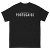 T-shirt Portugal noir - Je ne suis pas têtue, je suis Portugaise