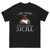 T-shirt Sicile noir - J'ai suivi mon cœur en Sicile