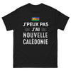 T-shirt Nouvelle-Calédonie noir - J'peux pas, j'ai Calédonie !