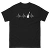T-shirt Passion pour la Guitare noir - design musical humoristique