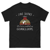 T-shirt Guadeloupe noir - J'ai suivi mon cœur