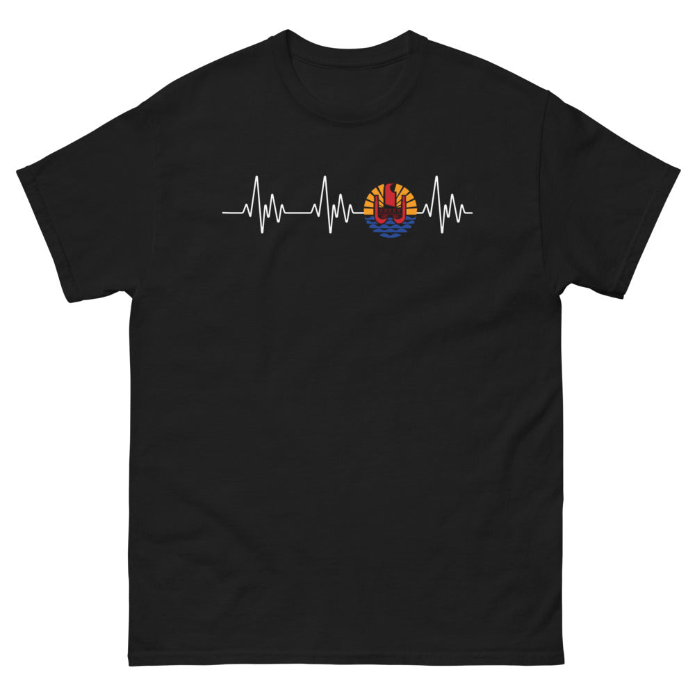 T-shirt Tahiti noir - amour des îles