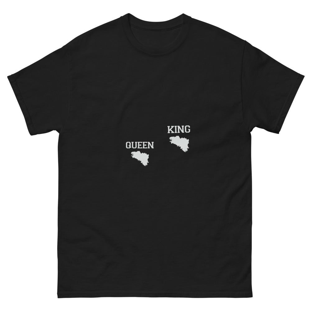 T-shirt Bretagne noir - Embrassez votre côté royal