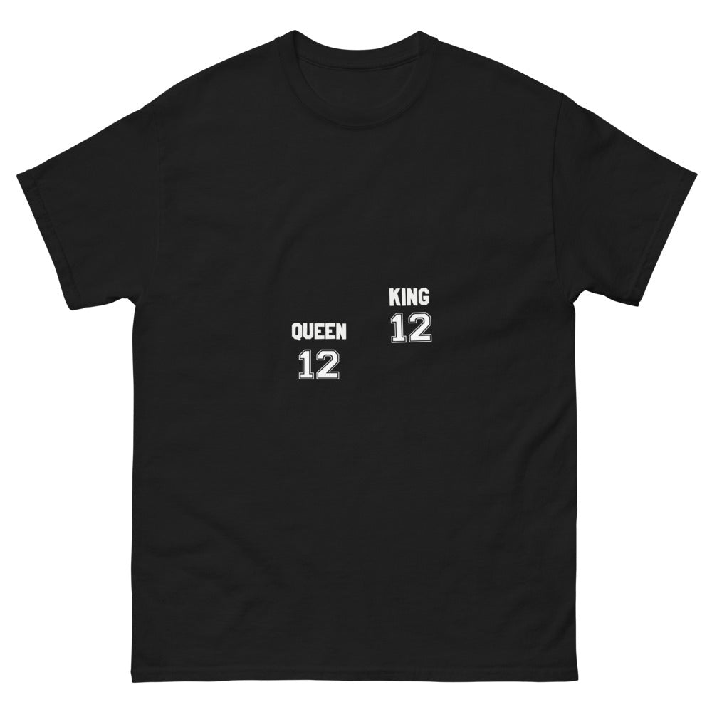 T-shirt Royal noir - Celebrate Your Inner Monarch