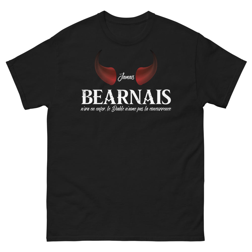 T-shirt Béarnais noir - Le diable n'aime pas la concurrence