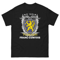 Thumbnail for T-shirt Franc-Comté noir - Je suis et je resterai toujours Franc-Comtois