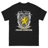 T-shirt Franc-Comté noir - Je suis et je resterai toujours Franc-Comtois