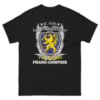 Thumbnail for T-shirt Franc-Comtois noir - Je suis et je resterai toujours