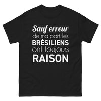 Thumbnail for T-shirt Brésil noir - Les Brésiliens ont toujours raison
