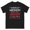 T-shirt Bretagne noir - Je sais qu'il est mignon mais...
