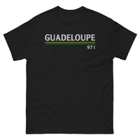 Thumbnail for T-shirt Guadeloupe noir - Fierté 971 avec humour insulaire