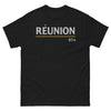 T-shirt Réunion 974 noir - hommage à l'île paradisiaque