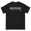 T-shirt Mayenne noir - hommage aux plaisirs simples