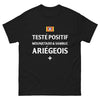 T-shirt Ariegeois noir - Teste positif Mounjetado et Sambuc