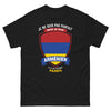 T-shirt Arménien noir - Je ne suis pas parfait, mais je suis Arménien