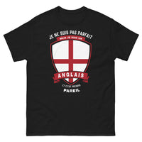 Thumbnail for T-shirt Anglais noir - Je ne suis pas parfait mais anglais