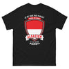 T-shirt Alsace noir - Je ne suis pas parfait, mais je suis Alsacien