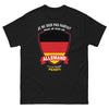 T-shirt Allemagne noir - Je ne suis pas parfait mais je suis un Allemand