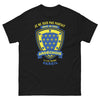 T-shirt Ardèche noir - Je ne suis pas parfait mais je suis Ardéchois