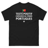 T-shirt Portugal noir - Teste Positif: Chouriço & Vinho