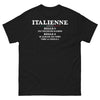 T-shirt Italie noir - J'ai toujours raison, règle numéro 1