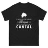T-shirt Cantal noir - Je n'ai pas besoin de thérapie