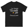 T-shirt Colombien noir - Un Colombien prend de la valeur