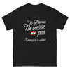 T-shirt Libanais noir - Un Libanais ne vieillit pas