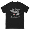T-shirt Creuse noir - Un Creusois ne vieillit pas, il prend de la valeur