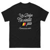 T-shirt Belgique noir - Un belge ne vieillit pas, il prend de la valeur