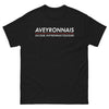 T-shirt Aveyronnais noir - Un jour, toujours avec humour