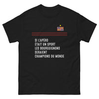 Thumbnail for T-shirt Bourgogne noir - Les champions de l'apéro