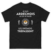 T-shirt Ardèche noir - Je suis Ardéchois où je passe