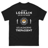 T-shirt Lorraine noir - Là où je passe les Alsaciens trépassent